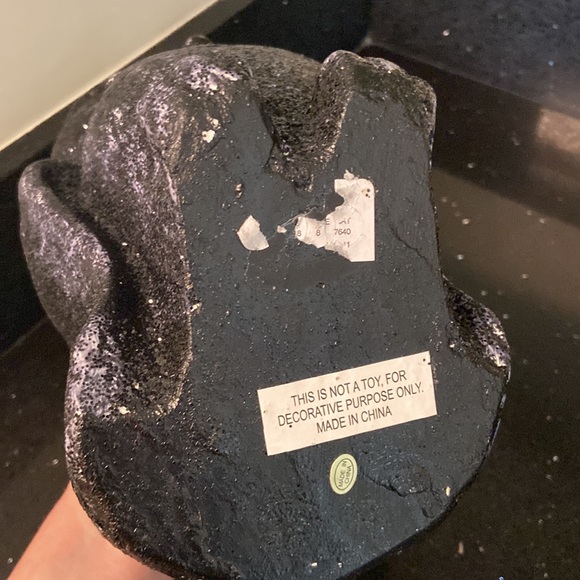 Black Glitter Owl Halloween Large - Picture 11 of 11